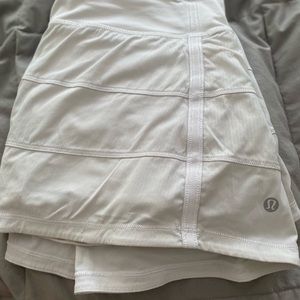 Lululemon White Skirt